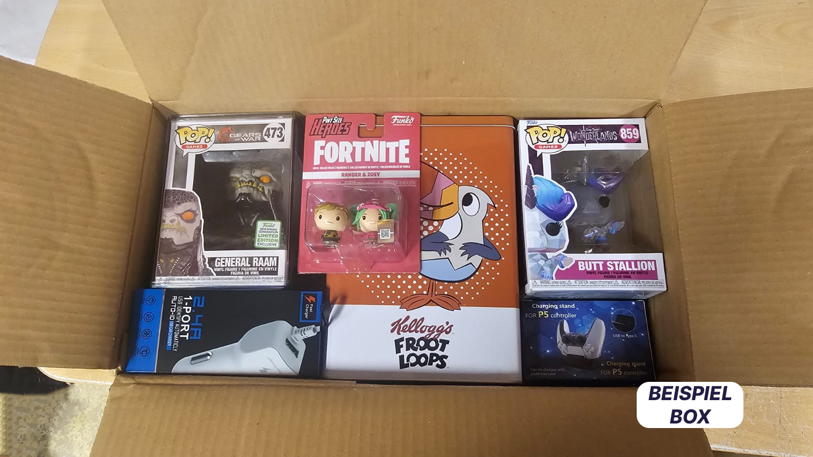Msterybox Megadealbox 6 Beispielbox